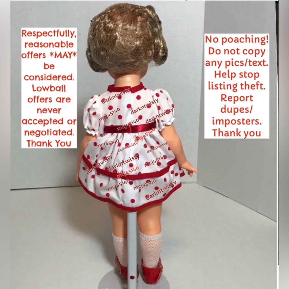 Vintage Shirley Temple 1972 Mint doll PRISTINE NEVER THRIFTS! - Picture 2 of 14